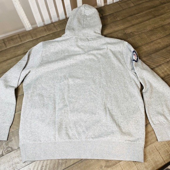 Polo Ralph Lauren Team USA Polo Bear Fleece Hoodie Men's Size L - Picture 6 of 8
